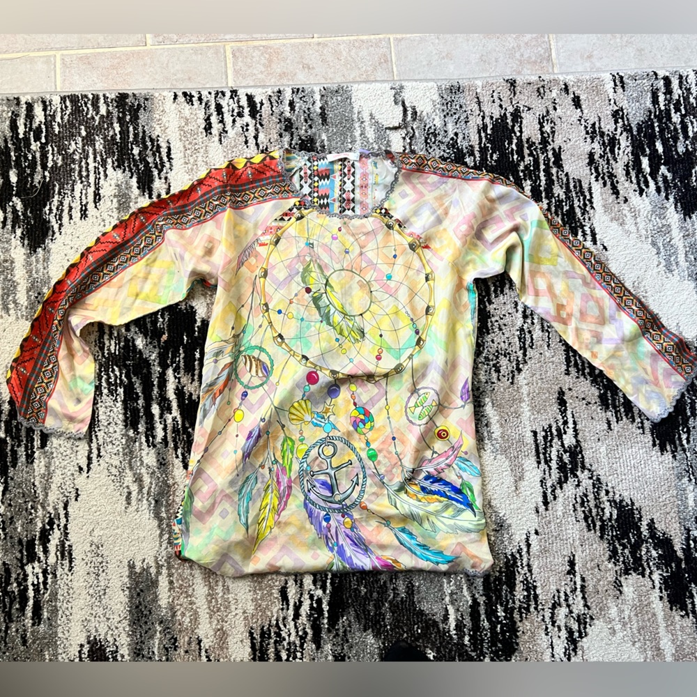 NWOT Johnny Was dream catcher blouse sold out everywhere (small)